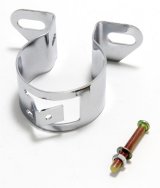 Trans-Dapt Performance Chrome Ignition Coil Brackets 9648 Bracket, Steel, Chrome, Canister-Style, Universal, Each thumbnail 1