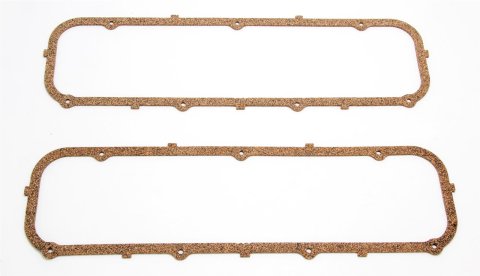 Trans-Dapt Performance Standard Valve Cover Gaskets 9011 Gaskets, Nitrile Rubber/Fiber, Ford, V8, Pair