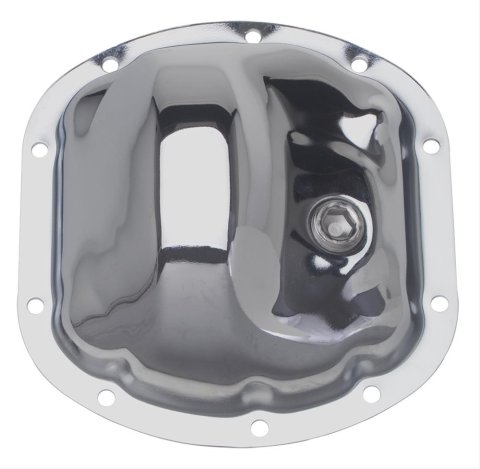 Trans-Dapt Performance Chrome 10 Bolt Dana 30 Differential Cover 9036 Cover, Steel, Chrome, 30, Kit