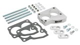 Trans-Dapt Performance Smooth Bore TBI Spacers 2771 Throttle Body Spacer, Bore, Aluminum, Natural, 1 in., Dodge, Pickup, V10, Each thumbnail 2