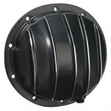 Trans-Dapt Performance Finned Aluminum 10 Bolt GM 8.5 Inch Differential Cover 9937 Cover, Aluminum, Black Powdercoated/Polished, GM, in., Kit thumbnail 1