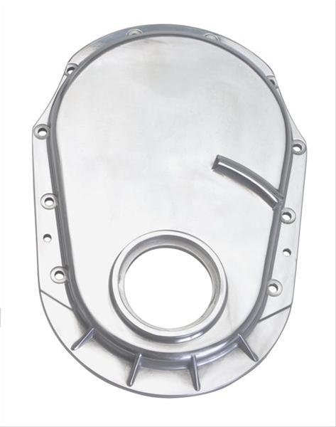 Trans-Dapt Performance Aluminum Timing Chain Covers 6042 Cover, Aluminum, Polished, Chevy, GEN V, 7.4L, Each
