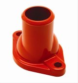 Trans-Dapt Performance Products Water Necks and Thermostat Housings 9955 CHEVY STRAIGHT UP WATER NECK- CHEVY ORANGE POWDER-COAT thumbnail 2