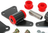 Trans-Dapt Performance Engine Swap Motor Mounts 4205 Mounts, Swap, Complete Mount, Bolt-In, Polyurethane/Red, Steel/Black, Chevy, GMC, Truck, SUV, Kit thumbnail 2