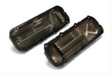 Trans-Dapt Performance Products Valve Covers 8732 FORD 429-460 ASPHALT BLACK POWDER COATED VALVE COVERS thumbnail 1
