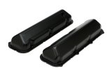 Trans-Dapt Performance Products Valve Covers 8732 FORD 429-460 ASPHALT BLACK POWDER COATED VALVE COVERS thumbnail 3