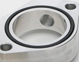 Trans-Dapt Performance Products Water Neck Spacers 6105 Spacer, Spacer Billet 2" With Dual 3/8" Npt Ports thumbnail 1