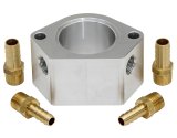 Trans-Dapt Performance Products Water Neck Spacers 6105 Spacer, Spacer Billet 2" With Dual 3/8" Npt Ports thumbnail 2