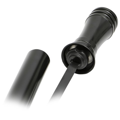 Trans-Dapt Performance Products Transmission Fluid Dipsticks 7176 Dipstick, Chevy Turbo 350 Black Billet Alum Handle Trans Dipstick