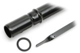 Trans-Dapt Performance Products Transmission Fluid Dipsticks 7176 Dipstick, Chevy Turbo 350 Black Billet Alum Handle Trans Dipstick thumbnail 7