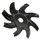 Trans-Dapt Performance Products Alternator Pulleys 7184 Pulley, Black AlumAlternator Pulley Fan thumbnail 1