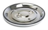 Trans-Dapt Performance Chrome Air Cleaner Tops 2384 top 94-Up S10 S15 truck 4.3L V6 dual wing nut 12 3/4 Dia thumbnail 2