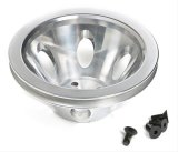 Trans-Dapt Performance Aluminum Water Pump Pulleys 6050 Pulley, V-Belt, 1-Groove, Aluminum, Polished, Chevy, Small Block, Short Pump, Each thumbnail 1