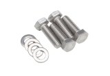 Trans-Dapt Performance Chrome Valve Cover Bolts 9423 chrome plated hex head 5/16-18x1" thumbnail 2