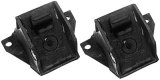 Trans-Dapt Performance Motor Mounts 9592 Mounts, Frame Pad, Bolt-In, Rubber, Heavy-Duty Replacement Oldsmobile, Black, Oldsmobile, V8, Pair thumbnail 2