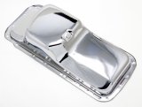 Trans-Dapt Performance OEM Replacement Oil Pans 9496 Pan, Steel, Chrome Plated, 5 qt., Chrysler, Dodge, Plymouth, Big Block, B/RB, Each thumbnail 1