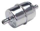 Trans-Dapt Performance Chrome Fuel Filter with 0.313 in. Inlet Size 9212 5/16" and Outlet thumbnail 2