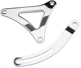 Trans-Dapt Performance Steel Alternator Brackets 9457 Bracket, Steel, Chrome, Cylinder Head Mount, Mopar, Big Block B/RB, Set thumbnail 1