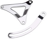 Trans-Dapt Performance Steel Alternator Brackets 9457 Bracket, Steel, Chrome, Cylinder Head Mount, Mopar, Big Block B/RB, Set thumbnail 3