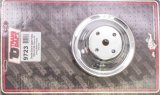 Trans-Dapt Performance Chrome Water Pump Pulleys 9723 Pulley, V-Belt, 2-Groove, Steel, Chrome, Chevy, Big Block, Long Pump, Each thumbnail 6