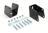 Trans-Dapt Performance Engine Swap Motor Mounts 4545 Mounts, Swap, Block Mount, Bolt-In, Black, Mopar Big Block B/RB, to 1972-87 Dodge Truck, RWD, Pair thumbnail 2
