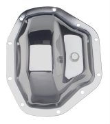 Trans-Dapt Performance Chrome 10 Bolt Dana 80 Differential Cover 9040 Cover, Steel, Chrome, 80, Kit thumbnail 1
