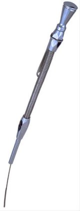 Trans-Dapt Performance Engine Oil Dipstick and Tube Kits 8142 Tube, Engine, Aluminum, Polished, Chevy, Small Block, Each thumbnail 3
