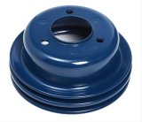 Trans-Dapt Performance Products Crankshaft Pulleys 8316 64-66 SB FORD; DOUBLE LOWER PULLEY- FORD BLUE POWDER-COAT thumbnail 3