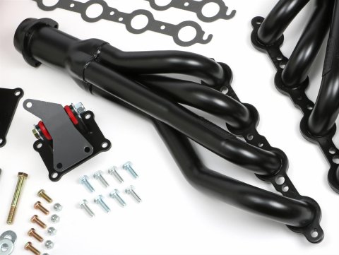 Trans-Dapt Performance Swap-In-A-Box Complete Engine Swap Kits 42051 Kits, Complete, Mid-length Natural Steel Headers, Motor Mounts, Red Oil Pan, Chevy, GMC, 4.8L, 5.3L, 6.0L, Kit thumbnail 3