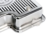 Trans-Dapt Performance Transmission Pans 9109 Pan, Extra Capacity, Steel, Chrome, Ford, C6, Each thumbnail 3