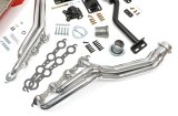 Trans-Dapt Performance Swap-In-A-Box Complete Engine Swap Kits 42164 Kit, Silver Ceramic Coated Headers, Motor Mounts, Oil Pan, Pickup, Gaskets, Hardware, Chevy, LS, 4L60E, 4L70E, Kit thumbnail 3