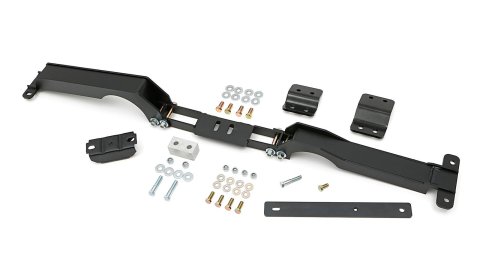 Trans-Dapt Performance Crossmembers 6422 Transmission Crossmember, LS Swap, Steel, Black, Buick, Chevrolet, GMC, Oldsmobile, Pontiac, Kit thumbnail 1