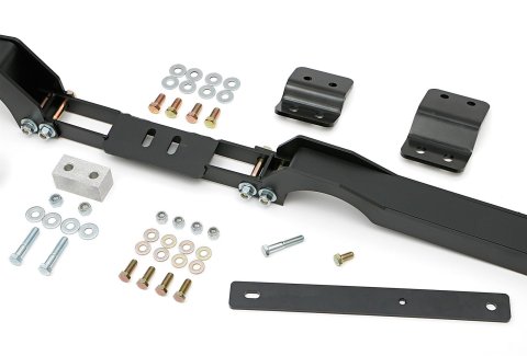 Trans-Dapt Performance Crossmembers 6422 Transmission Crossmember, LS Swap, Steel, Black, Buick, Chevrolet, GMC, Oldsmobile, Pontiac, Kit thumbnail 3