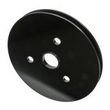 Trans-Dapt Performance Products Crankshaft Pulleys 7142 Pulley, SBC Alum Swp Single Low Pulley Black thumbnail 1