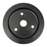 Trans-Dapt Performance Products Crankshaft Pulleys 7142 Pulley, SBC Alum Swp Single Low Pulley Black thumbnail 2