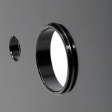 Trans-Dapt Performance Products Crankshaft Pulleys 7142 Pulley, SBC Alum Swp Single Low Pulley Black thumbnail 5
