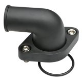 Trans-Dapt Performance Products Water Necks and Thermostat Housings 7194 Neck, Late Chev 90 Black Alum Neck thumbnail 1