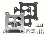 Trans-Dapt Performance Carburetor Adapters 2034 Adapter, 4-Hole, Square Bore Carburetor, Spread Bore Manifold, .875 in. Thick, Each thumbnail 3