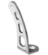 Trans-Dapt Performance Throttle Return Spring Brackets 2291 Bracket, Spring, Chrome, Bracket Only, Each thumbnail 2