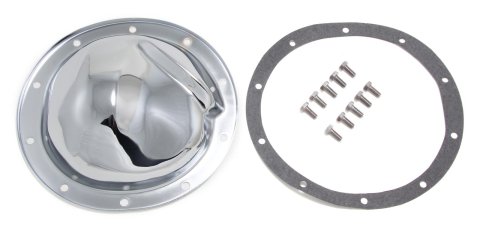 Trans-Dapt Performance Chrome 10 Bolt GM 8.2 Inch Differential Cover 8780 Cover, Steel, Chrome, GM, in., 10-Bolt, Kit