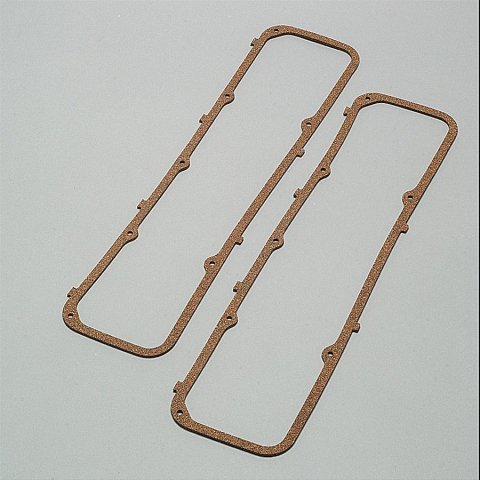 Trans-Dapt Performance Standard Valve Cover Gaskets 9010 Gaskets, Nitrile Rubber/Fiber, AMC, V8, Pair