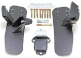 Trans-Dapt Performance Engine Swap Motor Mounts for 1976-1983 CJ5, 1976-1986 CJ7, 1981-1985 SCRAMBLER - 4563 Mounts, Swap, Complete Mount, Bolt-In, Rubber, Black, Jeep, Chevy Small Block V8/V6, Kit thumbnail 4