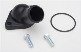 Trans-Dapt Performance Products Water Necks and Thermostat Housings 8633 Early Model Chevy Neck- Asphalt Black thumbnail 1
