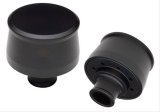 Trans-Dapt Performance PerfectMatch Valve Cover Breathers 8646 Breather, Round, Push-in, Aluminum, Black, 1.25 in. Hole Size, Each thumbnail 1