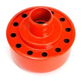 Trans-Dapt Performance Products Valve Cover Breathers 9951 PUSH-IN BREATHER CAP- CHEVY ORANGE POWDER-COAT thumbnail 1