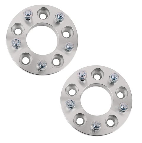 Trans-Dapt Performance Billet 1 inch Wheel Spacers 3625 Spacers, 1.000 in. Thickness, Aluminum, 5 x 4 3/4 in. Bolt Pattern, Pair