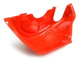 Trans-Dapt Performance Flexplate Dust Covers 9893 Cover, Cover, Steel, Orange Powdercoated, GM, Powerglide, Aluminum Case, Each thumbnail 1