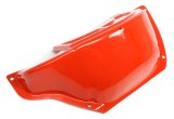 Trans-Dapt Performance Flexplate Dust Covers 9893 Cover, Cover, Steel, Orange Powdercoated, GM, Powerglide, Aluminum Case, Each thumbnail 2