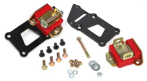Trans-Dapt Performance Engine Swap Motor Mounts 4587 Mounts, Swap, Complete Mount Style, Bolt-in, Buick, Chevy, GMC, Oldsmobile, Pontiac, Small Block LS, Kit