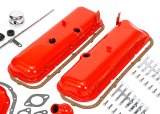 Trans-Dapt Performance PerfectMatch Powdercoated Engine Dress-Up Kits 3058 Kit, PerfectMatch, Steel, Orange Powdercoated, Chevy, Big Block, Kit thumbnail 2